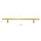 Gliderite Hardware 7 in. Center to Center Satin Gold Solid Steel Bar Pull - 5004-178-SG 5004-178-SG-1 - alternate 3